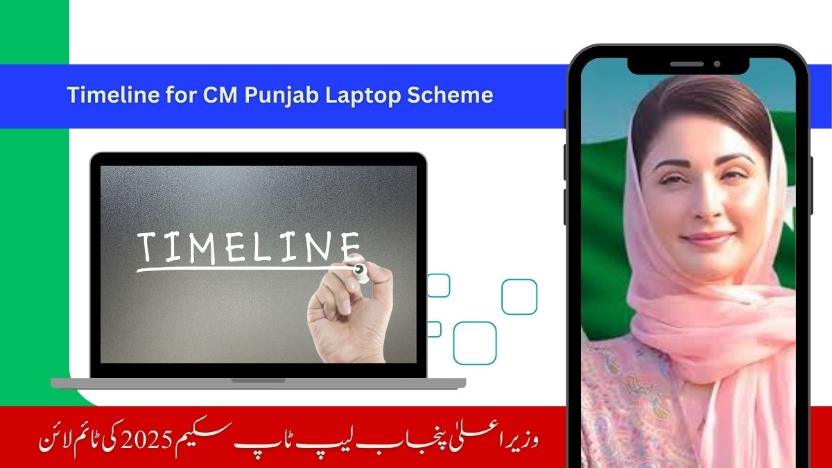 Timeline for CM Punjab Laptop Scheme 2025 Distribution Date